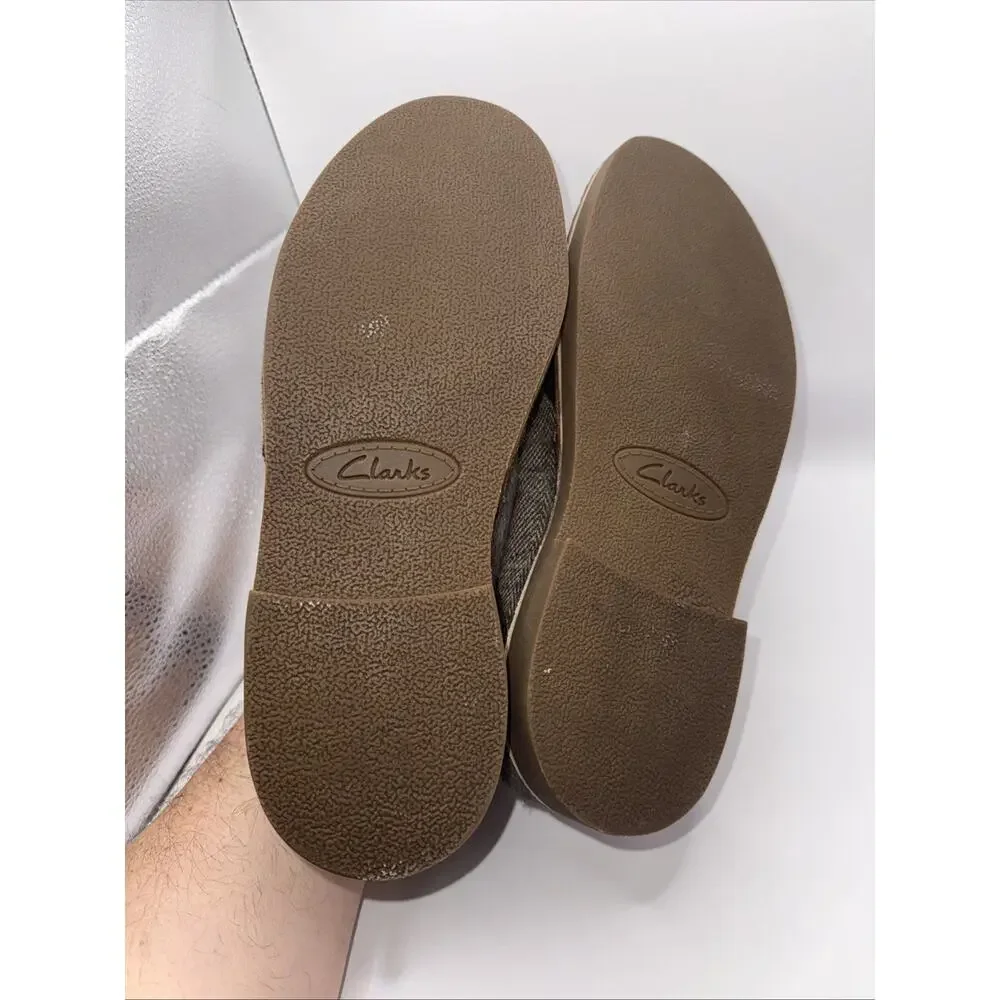 Size 9 - Men’s Clarks Collection Bootie Shoes Brown